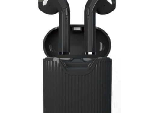 Bluetooth Earphone Musthavz True Wireless Μαυρο