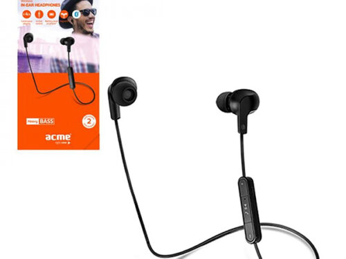 Bluetooth Handsfree Acme BH105 Multipoint Μαυρο