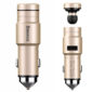 Bluetooth Handsfree Baseus With Car Charger All in One Χρυσο