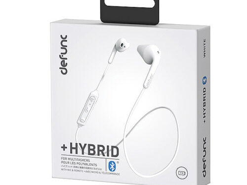 Bluetooth Handsfree Defunc Plus Hybrid Άσπρo