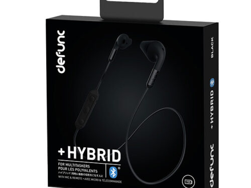 Bluetooth Handsfree Defunc Plus Hybrid Μαυρο