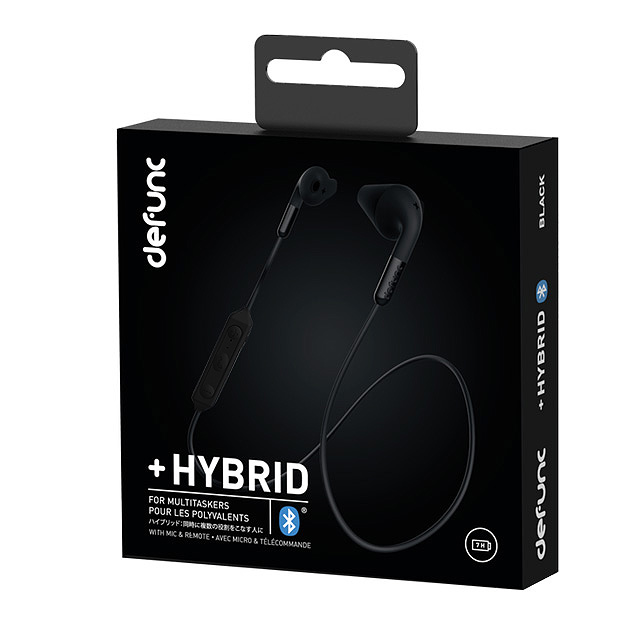 Bluetooth Handsfree Defunc Plus Hybrid Μαυρο