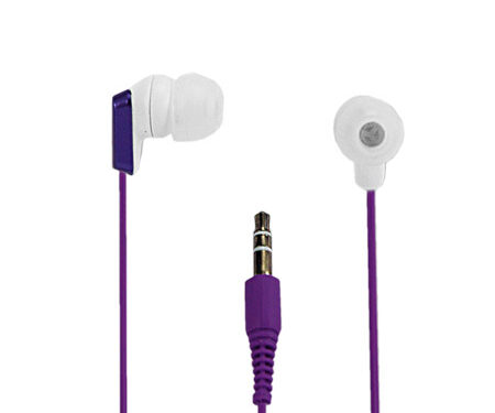 Earphone Sonun SN-M336 Stereo Ψειρα Σιλικονης 3.5mm Μωβ