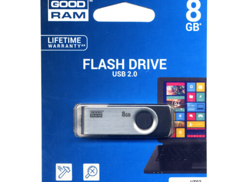 Flash Pen USB 2.0 8GB GoodRam Μαυρο