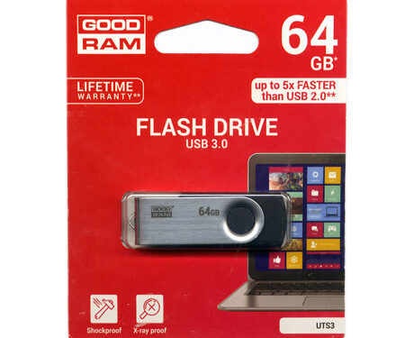 Flash Pen USB 3.0 64GB GoodRam Μαυρο