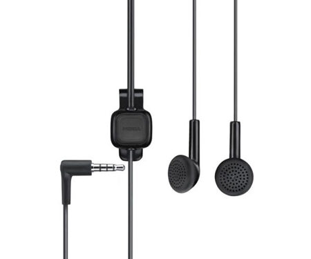 Hands Free Nokia WH102/HS125 Για Nokia N95 Stereo Bulk Μαυρα 3