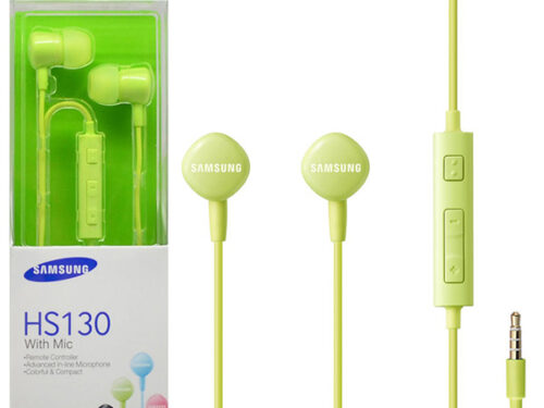 Hands Free Samsung HS130 Stereo 3.5mm Πρασινο