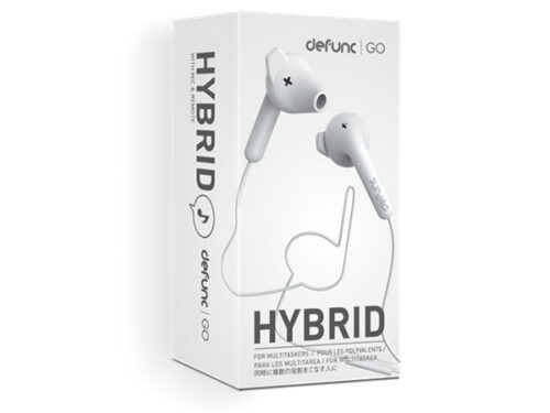 Hands free Defunc GO Hybrid 3.5mm Άσπρo