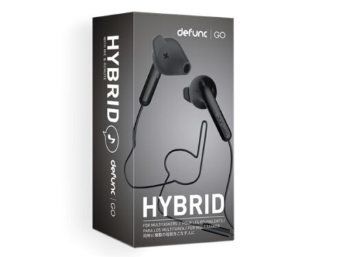 Hands free Defunc GO Hybrid 3.5mm Μαυρο