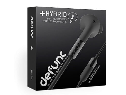 Hands free Defunc Plus + Hybrid 3.5mm Μαυρο