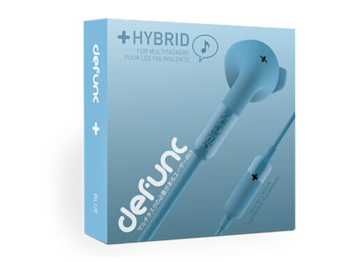 Hands free Defunc Plus + Hybrid 3.5mm Μπλε