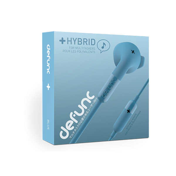 Hands free Defunc Plus + Hybrid 3.5mm Μπλε
