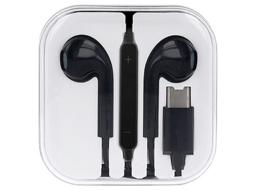 Hands free GNG Stereo type C Μαυρο