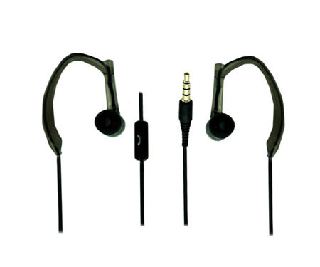 Hands free Sonun SN-M991 Stereo Ψειρα Σιλικονης 3.5mm Μαυρο