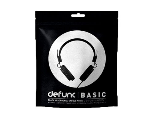 Headphone Defunc Basic 3.5mm Μαυρο