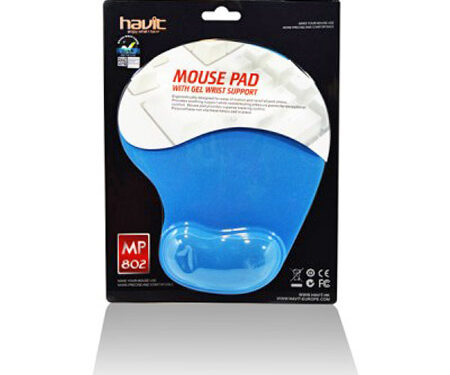 Mousepad with Gel Wrist Support Μπλε