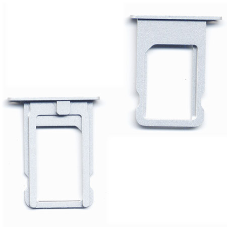 Sim Card Holder Για Apple iPhone 5S Ασημι OR