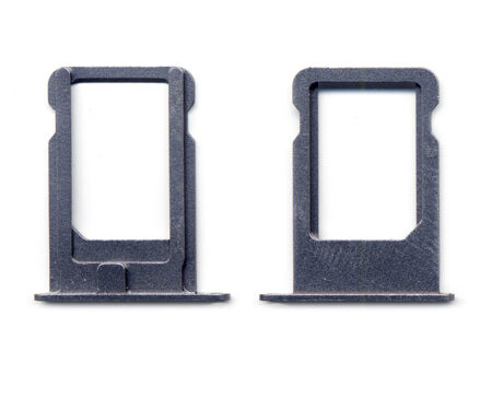 Sim Card Holder Για Apple iPhone 5S Γκρι OR