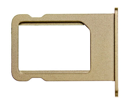 Sim Card Holder Για Apple iPhone 5S Χρυση OR