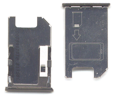Sim Card Holder Για Nokia E7-00 Μαυρη OR