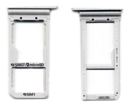 Sim Card Holder Για Samsung G930 Galaxy S7 Ασπρο OR