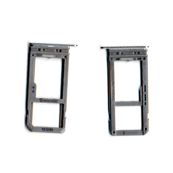 Sim Card Holder Για Samsung G950 Galaxy S8 Ασημι OR