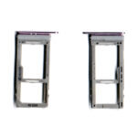 Sim Card Holder Για Samsung G965 Galaxy S9+ Μωβ OR