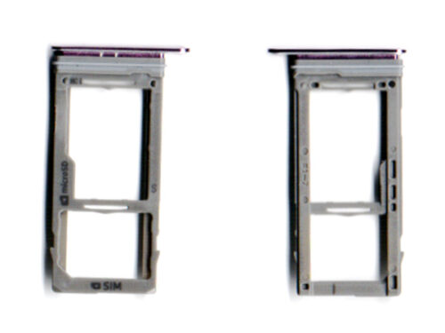 Sim Card Holder Για Samsung G965 Galaxy S9+ Μωβ OR