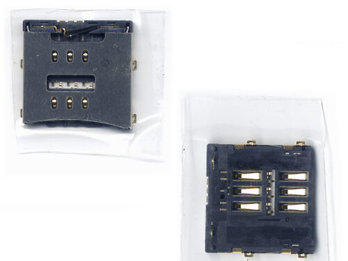 Sim Card Reader Για Apple iPhone 4 / 4S OR Μεταλλικη