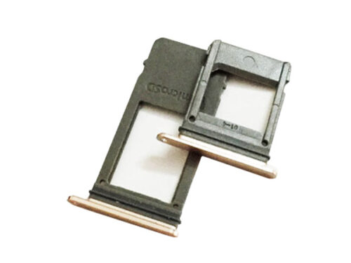 Sim και Memory Card Holder Για Samsung A520 Galaxy A5 2017 Ροζ 2τμχ