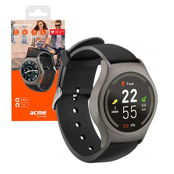 Smartwatch ACME SW201 Μαυρο