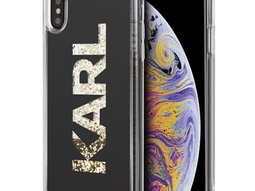KARL LAGERFELD IPHONE XS MAX LIQUID backcover