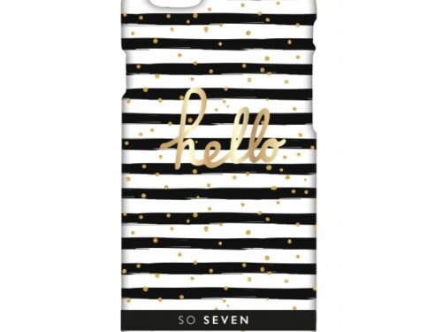 SO SEVEN CRUISE black stripes IPHONE 6 6s backcover