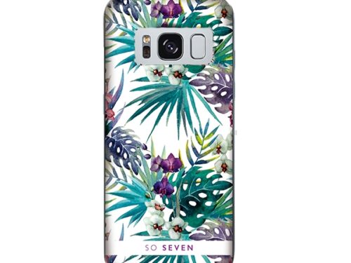 SO SEVEN RIO ORCHID SAMSUNG S8 backcover - Image 1