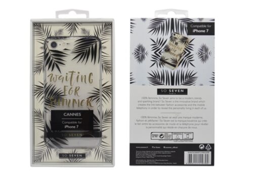 SO SEVEN FASHION CANNES WAITING SUMMER IPHONE 7 8 trans backcover