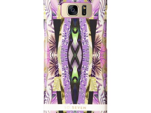 SO SEVEN MIAMI SAMSUNG S8 purple backcover - Image 1