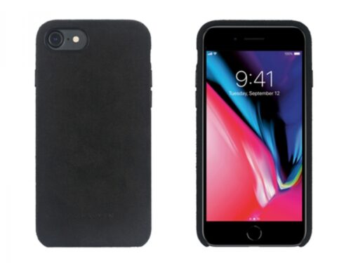 SO SEVEN SWEET GENTLEMAN MICROFIBER IPHONE 7 8 black backcover