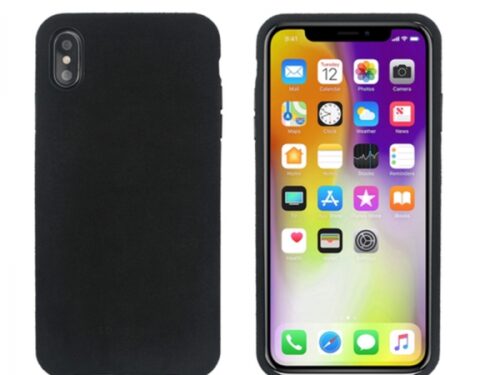 SO SEVEN SWEET GENTLEMAN MICROFIBER IPHONE XS MAX black backcover