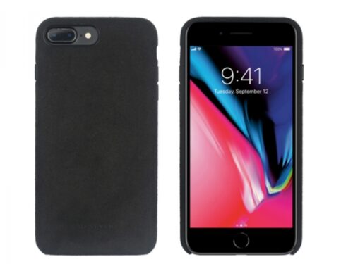 SO SEVEN SWEET GENTLEMAN MICROFIBER IPHONE 7 PLUS 8 PLUS black backcover