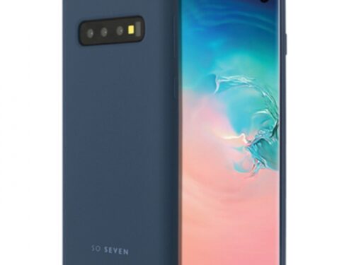 SO SEVEN SMOOTHIE SAMSUNG S10 blue backcover