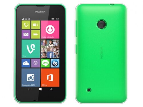 4OK TPU TRANS NOKIA 530 backcover - Image 1