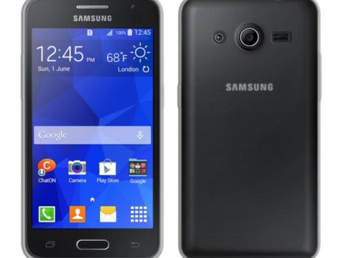 4OK TPU TRANS SAMSUNG CORE 2 backcover - Image 1