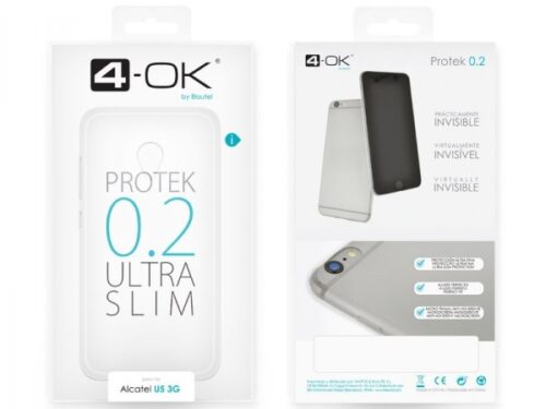 4OK TPU 0.2mm ALCATEL U5 3G trans backcover