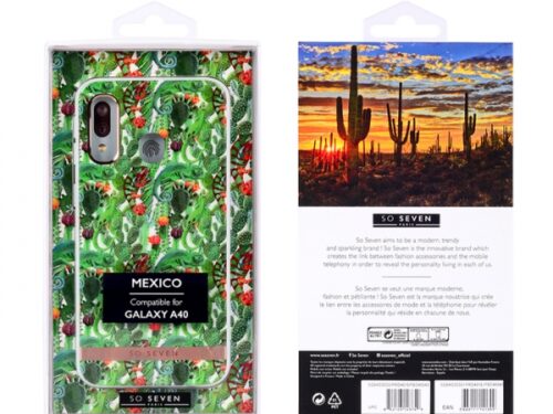 SO SEVEN MEXICO CHAMELEON SAMSUNG A40 backcover