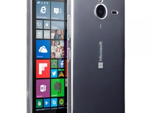 iS TPU 0.3 NOKIA LUMIA 640 XL trans backcover - Image 1
