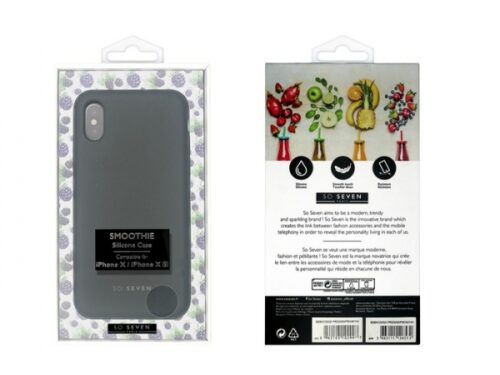 SO SEVEN SMOOTHIE IPHONE X XS black backcover