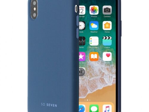 SO SEVEN SMOOTHIE IPHONE X XS blue backcover