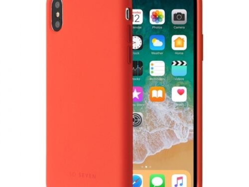 SO SEVEN SMOOTHIE IPHONE X XS orange backcover