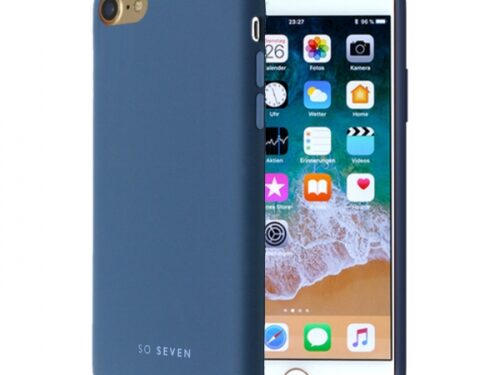 SO SEVEN SMOOTHIE IPHONE 7 8 blue backcover - Image 1