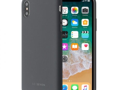 SO SEVEN SMOOTHIE IPHONE X XS dark grey backcover